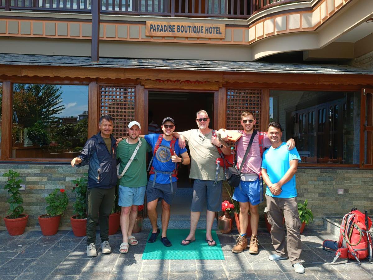 Paradise Boutique Hotel Pokhara Dış mekan fotoğraf