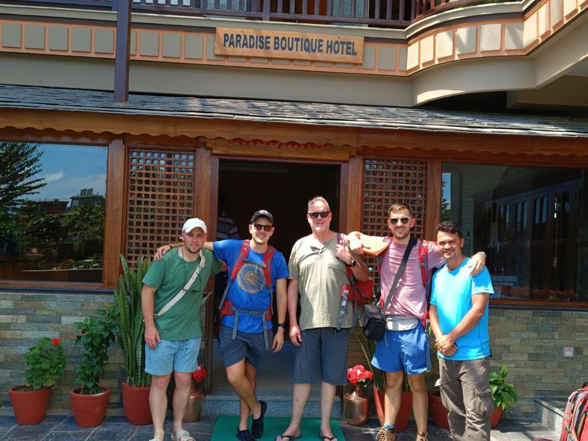 Paradise Boutique Hotel Pokhara Dış mekan fotoğraf