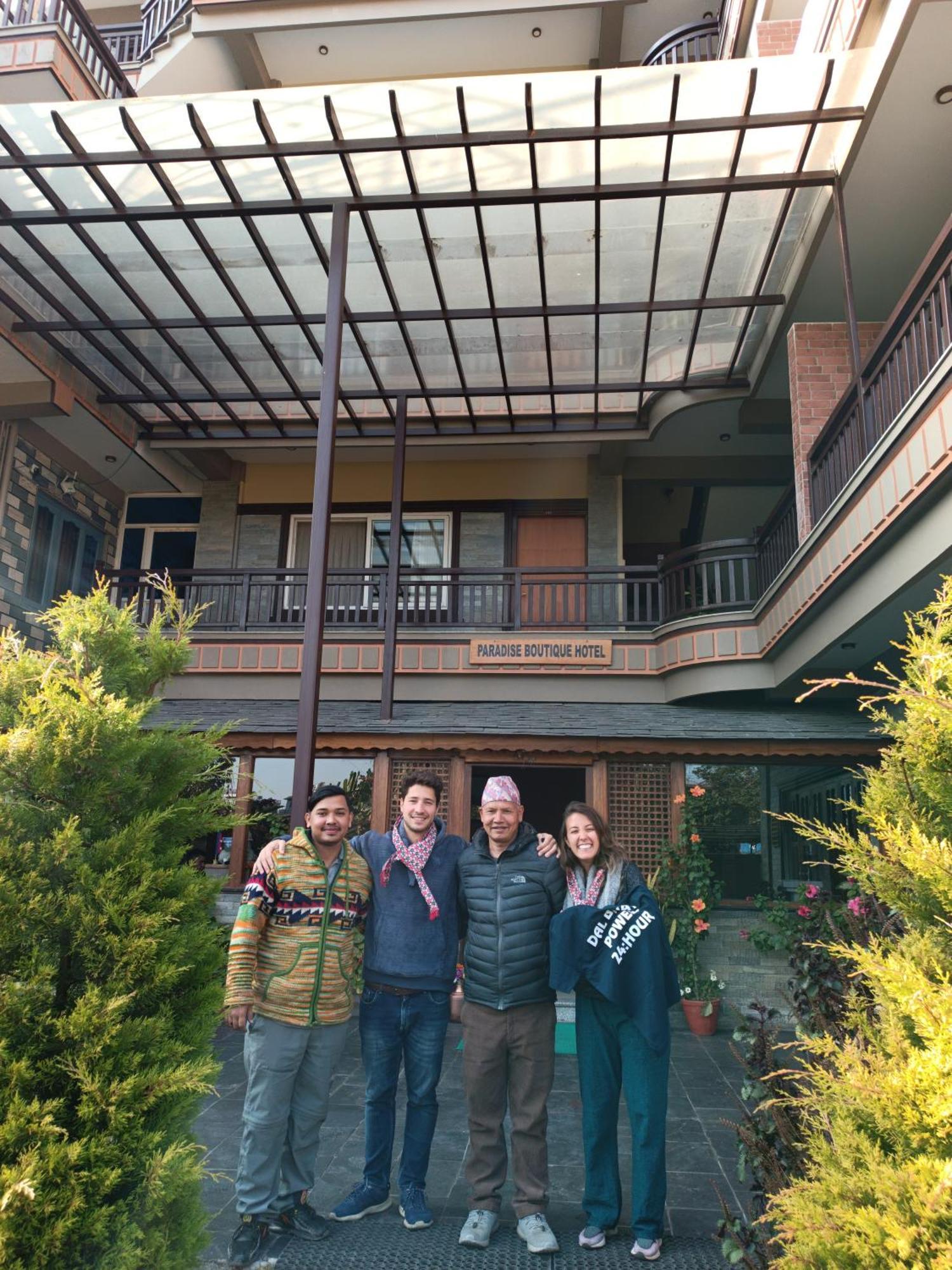 Paradise Boutique Hotel Pokhara Dış mekan fotoğraf