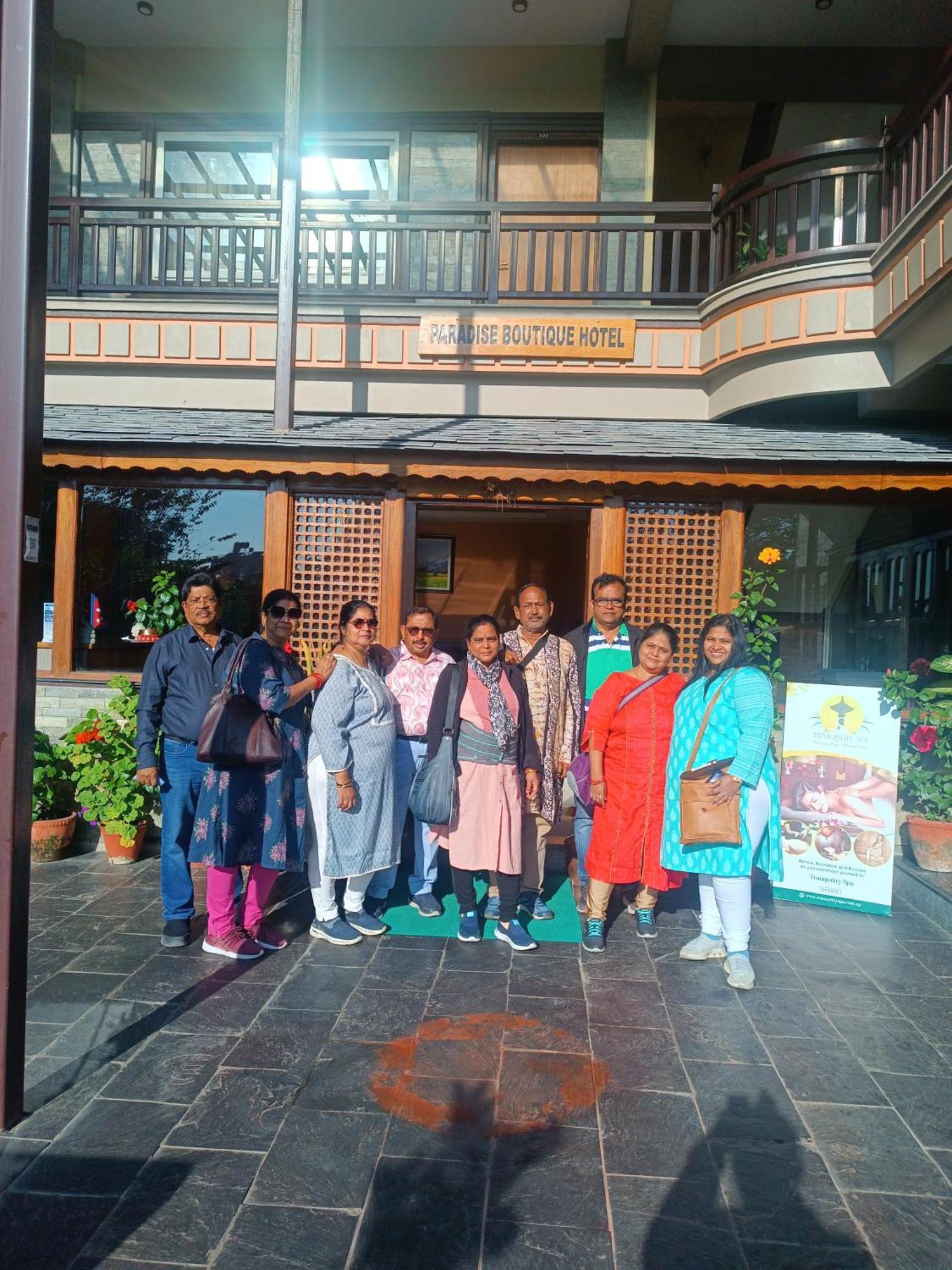 Paradise Boutique Hotel Pokhara Dış mekan fotoğraf
